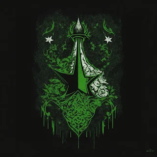 Graphic Design, Pakistan Independence Day, Unique, vector, masterpiece, Black Background,