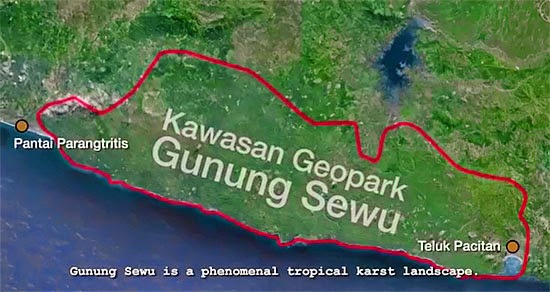 geopark gunung sewu