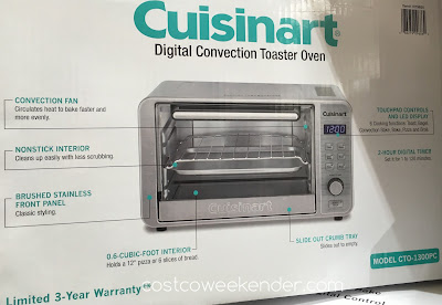 Costco 1019850 - Cuisinart CTO-1300PC Digital Convection Toaster Oven - All the power you need in a small cooking package