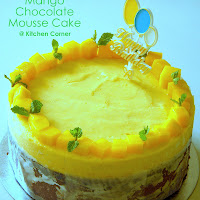 Mango Cho. Mousse Cake