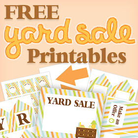 Printable Yard Sale Signs Free 11x17 inches