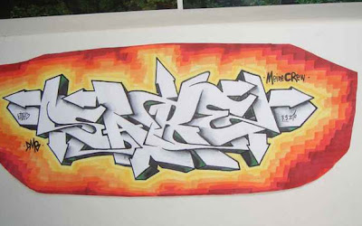 Graffiti Sketches: Graffiti Alphabet by Meine Crew