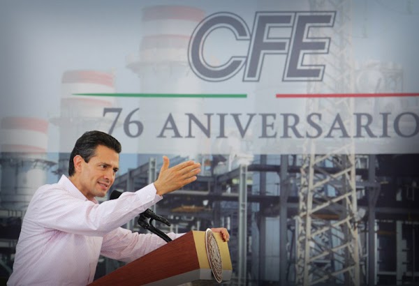 Peña falla en su promesa CFE anuncio aumento de tarifas