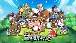 Screenshots of the Pocket maplestory for Android tablet, phone.