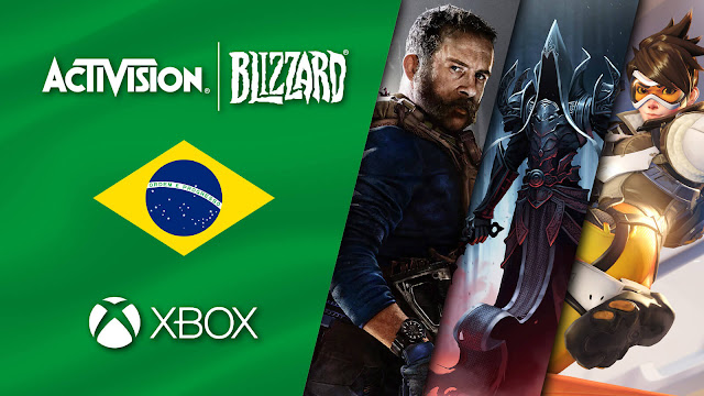 brazilian approve activision blizzard games acquisition deal xbox microsoft administrative council for economic defense competition regulatory body cade competition and markets authority cma call of duty diablo overwatch pc playstation ps4 ps5 xbox one series x/s xb1 x1 xsx