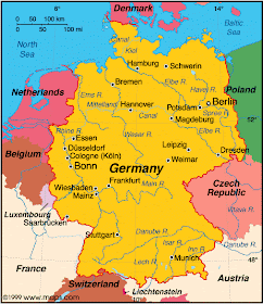 Mappa della Germania Regionale