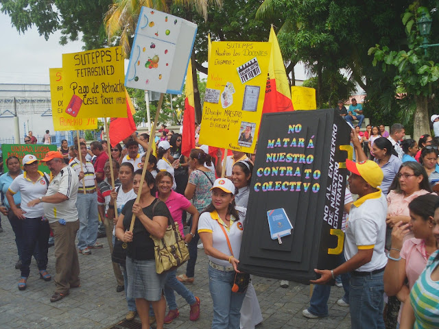 VIDEO: Sutteps-Apure exige reivindicaciones salariales a la Gobernación Apureña.
