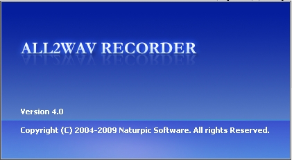 All2WAV Recorder  4.0  [Graba el audio de tu PC]
