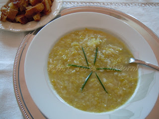 Zuppa di porri e patate