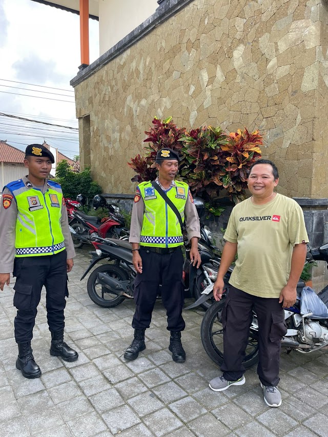 Patroli Dialogis Polres Karangasem Tingkatkan Keamanan Pemilu 2024