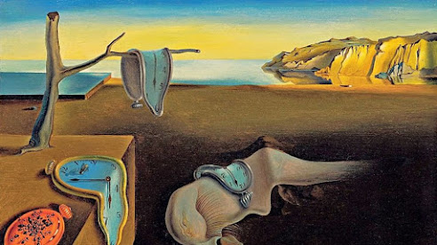 Mirando un cuadro (Salvador Dalí)