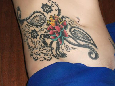 stomach tattoo