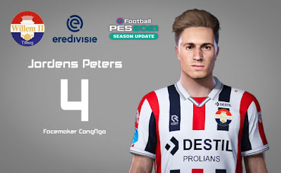 PES 2021 Faces Jordens Peters by CongNgo