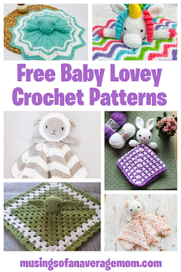 free baby lovey blanket crochet patterns