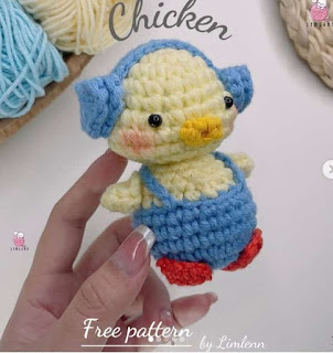 PATRON GRATIS POLLO AMIGURUMI 67409