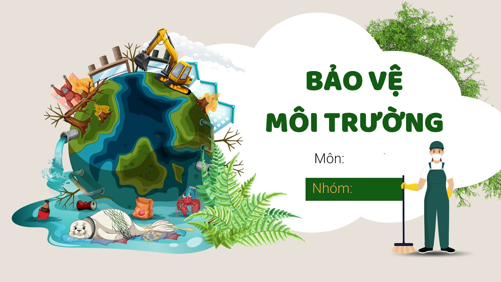 Bảo vệ môi trường PPT