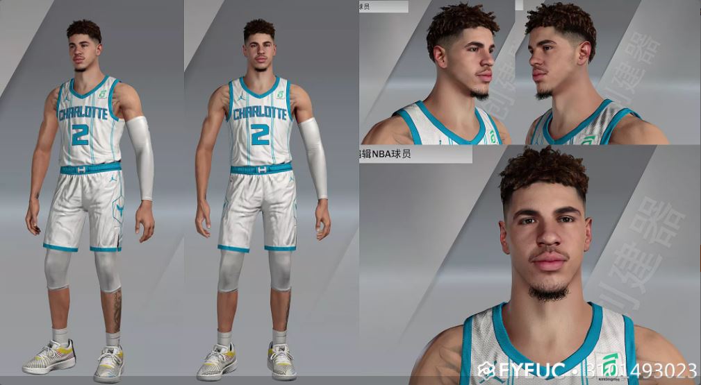 Lamelo Ball Cyberface and Body Model by 3101493023 [FOR 2K21] - NBA 2K