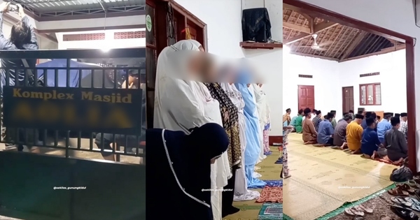 Gempar apabila umat Islam di Daerah Panggang, Gunungkidul, Jogjakarta yang sudah menyambut 1 Syawal