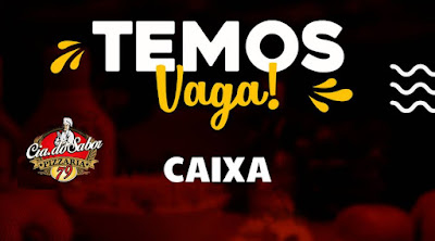 Pizzaria abre vaga para Caixa Operador (a) em Gravataí