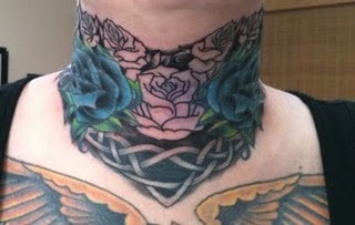 neck tattoos art