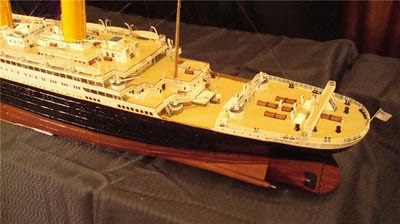 Amazing Titanic Model Made Of Paper 