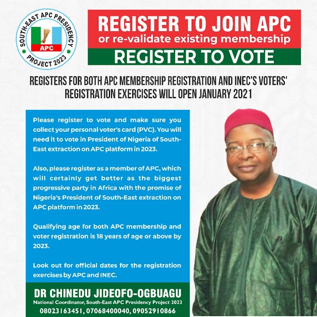 HOW TO MAKE APC STRONGER AND MORE POPULAR IN THE SOUTH-EAST.