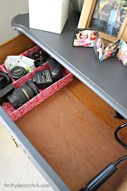 Decluttering and organizing office supplies