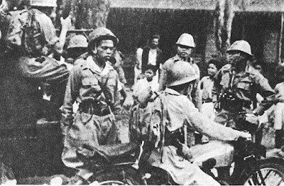  Pertempuran di Indonesia masih tetap terjadi pada masa pasca kemerdekaan Sejarah Pertempuran Ambarawa, Medan Area, dan Bandung Lautan Api Singkat