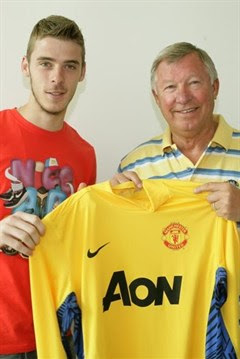 david de gea contract of 5 years with MU