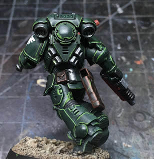 Dark Angels Assault Intercessor WIP