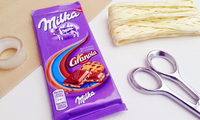 Chocolat Milka DIY emballage Fête des Mères