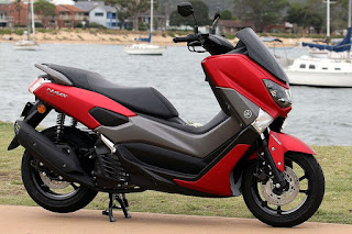 yamaha NMax Matte Red (Source Yamaha)