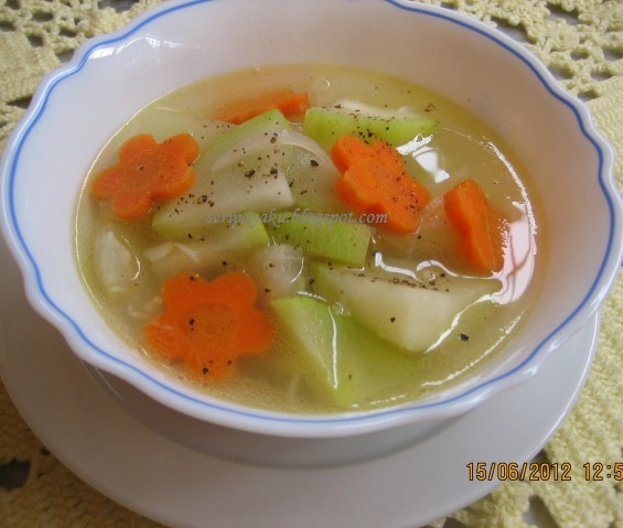 Resepi Sup Sayur Dan Suhun - Ani Jeden