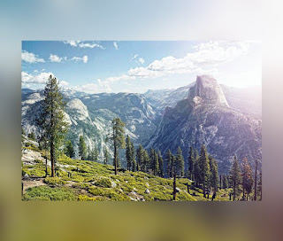 This is an illustration of Yosemite National Park (One of the Most Beautiful National Parks in the World)