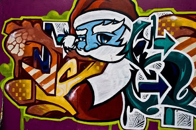 christmas graffiti