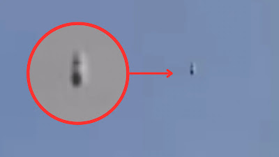 Los Angeles Silver Vertical UFO Filmed By Onlookers