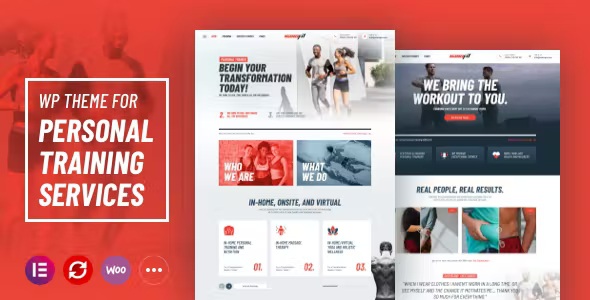 Download WP Theme for Personal Training Services