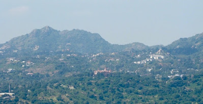 "Mount Abu City from Achalgarh, as snapped through my lens."