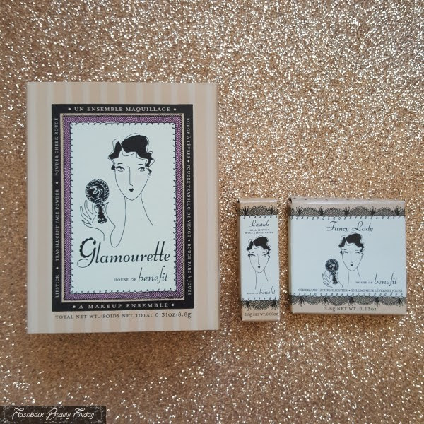 BeneFit Glamourette box and lipstick and highlighter boxes