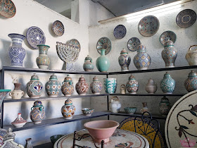Fábrica de Mosaico e Cerâmica em Fez, no Marrocos