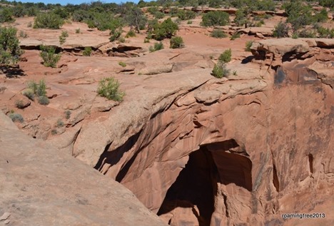 The arch under the bridge