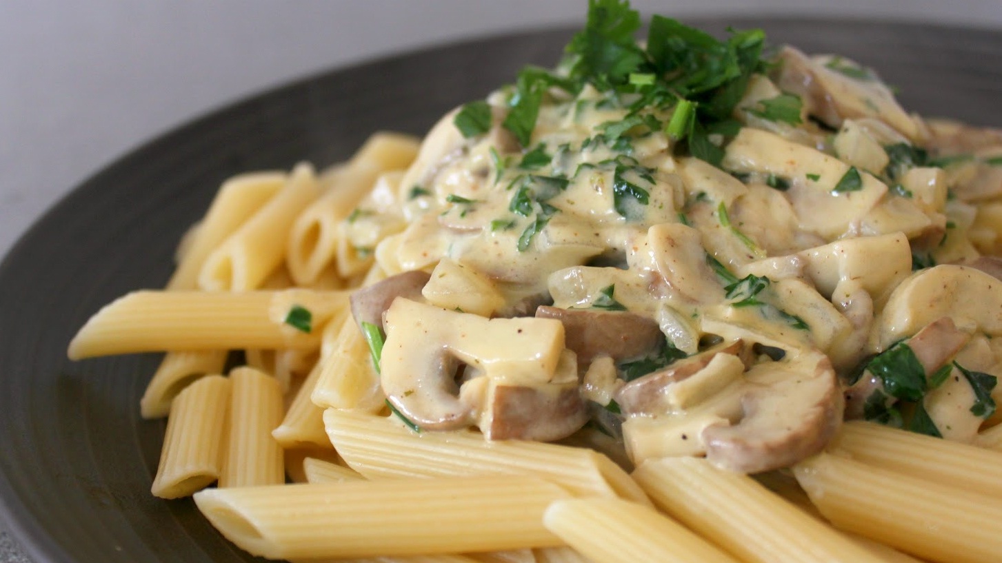 Recipes & More with Apron Madness: Pasta with Mushroom Sauce