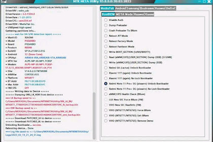MTK META Utility V95