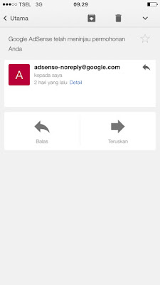 Email Dari Adsense