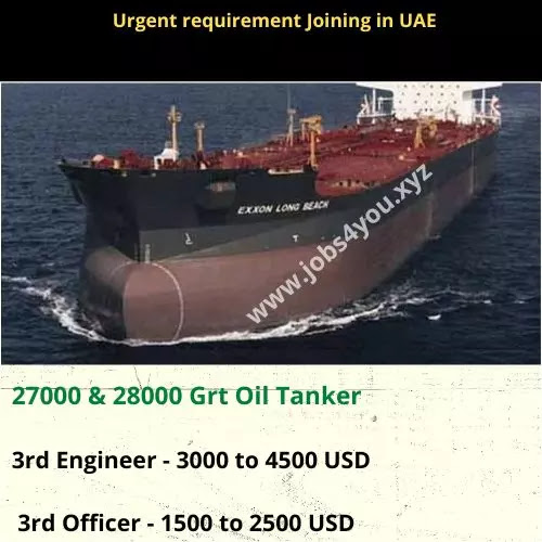 Urgent requirement Joining in UAE