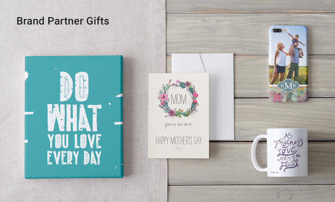 Brand Partner Gifts for Mother's Day - Get Inspired, Personalized BigStock Products, Hallmark Products