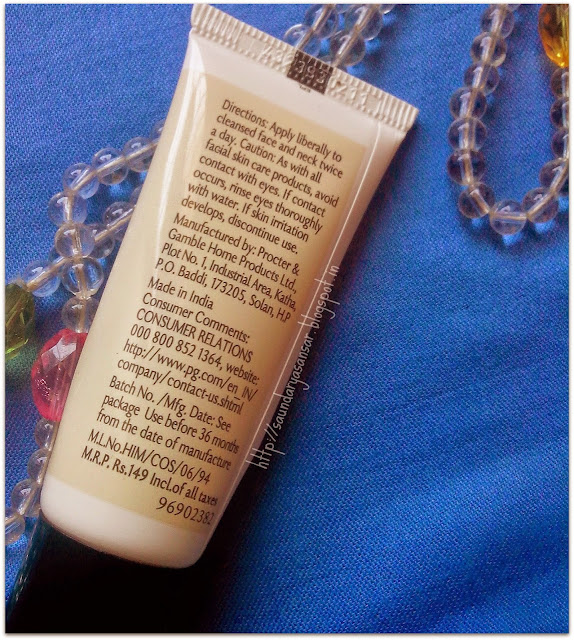 Sample Olay Total Effects Normal