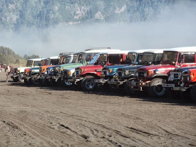 Sewa jeep di Bromo