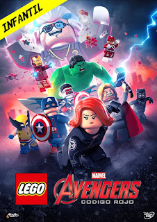 LEGO MARVEL AVENGERS – CODIGO ROOJO – CODE RED – DVD-5 – DUAL LATINO – 2023 – (VIP)