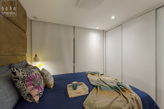 Visita ao pequeno e jovial apto decorado de Carolina Rocca. Blog Achados de Decoração